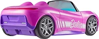 Hot Wheels RC Barbie Convertible, Battery Powered Remote Control Toy Car, Fits 2 Barbie Dolls