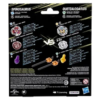 Collaboration Beyblade X Jurassic World Spinosaurus contre Quetzalcoatlus, multipack