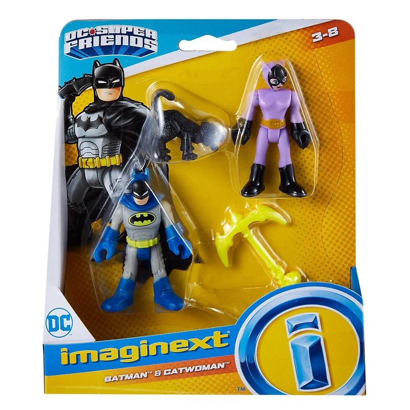 Imaginext - DC Super Friends - Batman et Catwoman - Édition anglaise