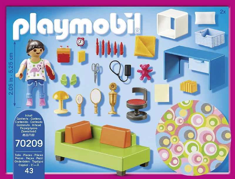 Chambre d'enfant avec canapé-lit - Playmobil