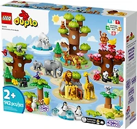 LEGO DUPLO Wild Animals of the World 10975 Building Toy (142 Pieces)