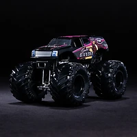 Monster Jam, Monster truck authentique Scarlet Bandit en métal moulé à l'échelle 1:64, série Danger Divas