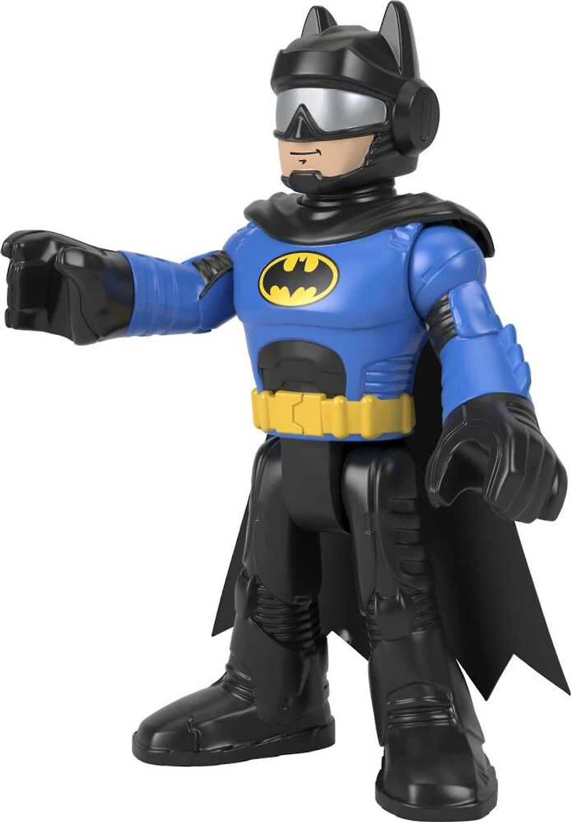 Imaginext-DC Super Friends-BatmanXL Motard Bleu-Figurine 25cm
