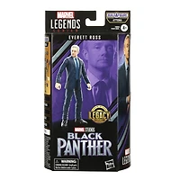 Marvel Legends Series Black Panther Legacy Collection, figurine Everett Ross MCU de 15 cm avec 1 accessoire et 3 pièces Build-A-Figure
