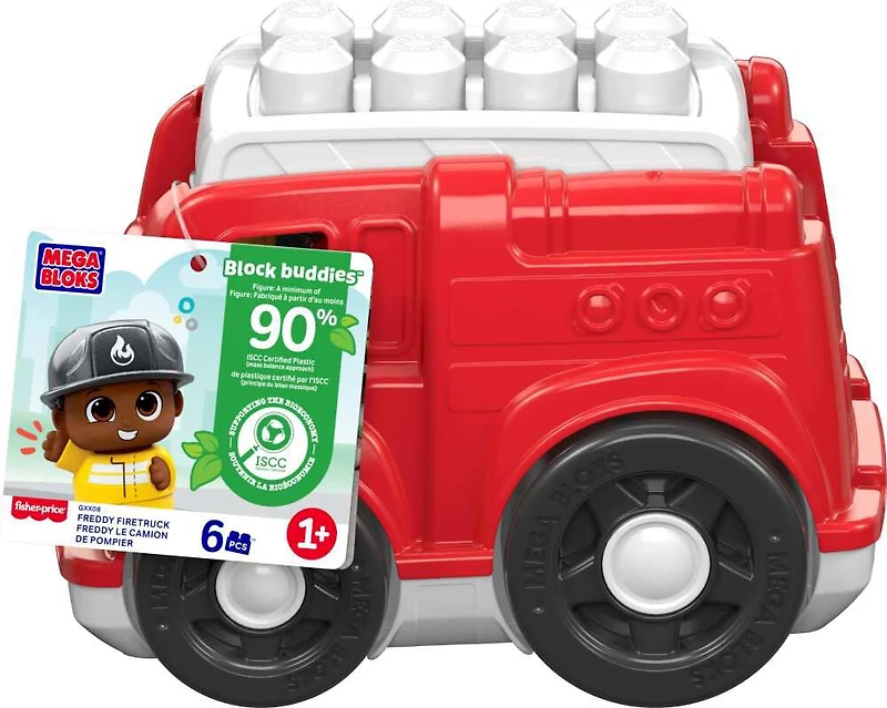 Coffret de construction Freddy le Camion de pompiers MEGA BLOKS