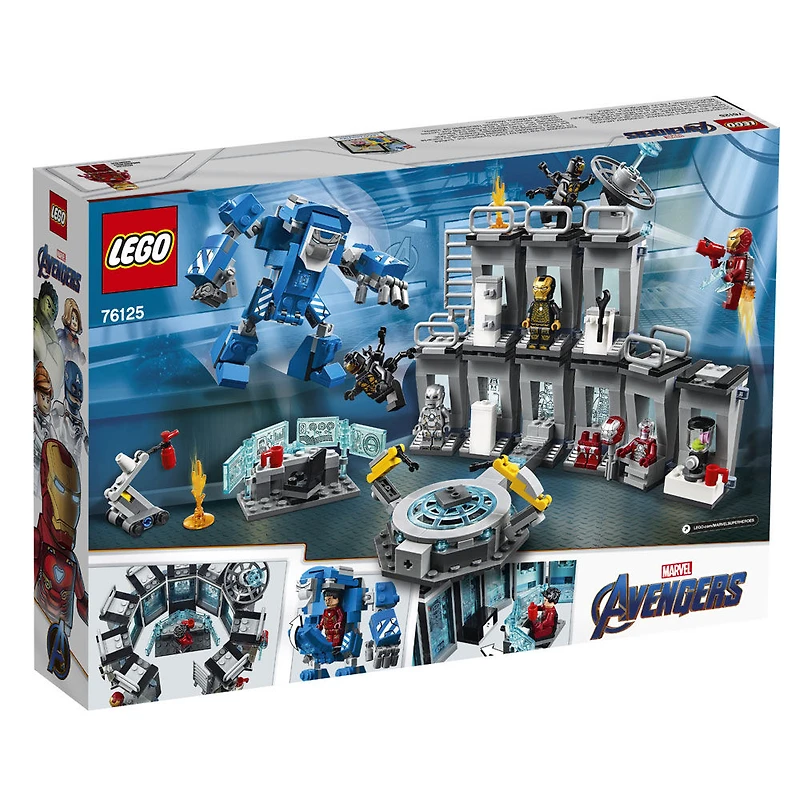 LEGO Super Heroes Marvel La salle des armures d'Iron Man 76125