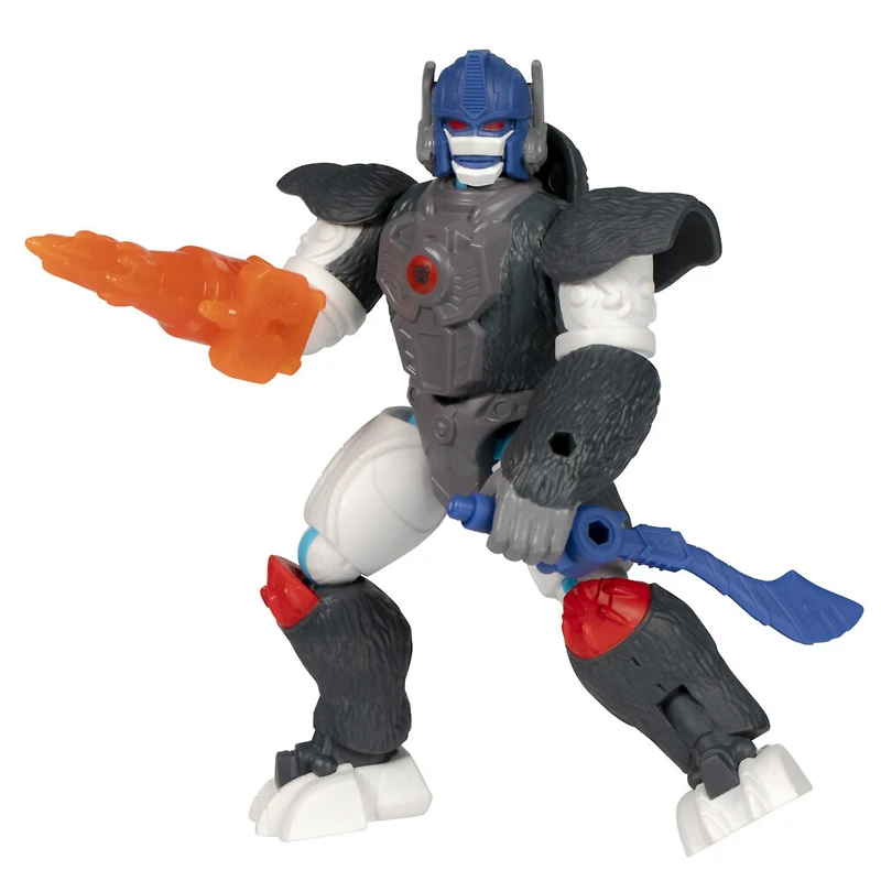 MixMashers Transformers, figurine personnalisable Optimus Primal à mélanger et combiner avec accessoires