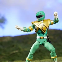 Power Rangers Lightning Collection Mighty Morphin, figurine de Ranger vert, avec accessoires