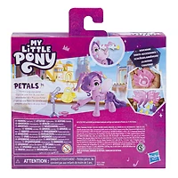 My Little Pony : Marquons les esprits, Princesse Ruby Pétales Magie des marques de beauté, poney de 7,5 cm