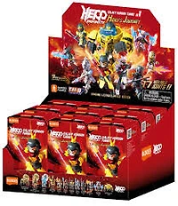 Blokees Héros Infini - Version Galaxie 9PC PDQ Vague 1 - Édition anglaise