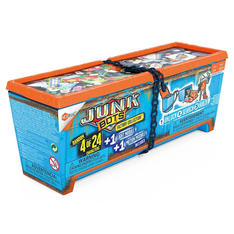 Assortiment Benne À Déchets Junkbots, Série 2, Hexbug