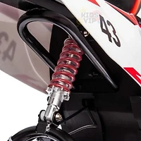 KidsVip 36V SuperMoto Dirt Bike for Kids- Red - English Edition