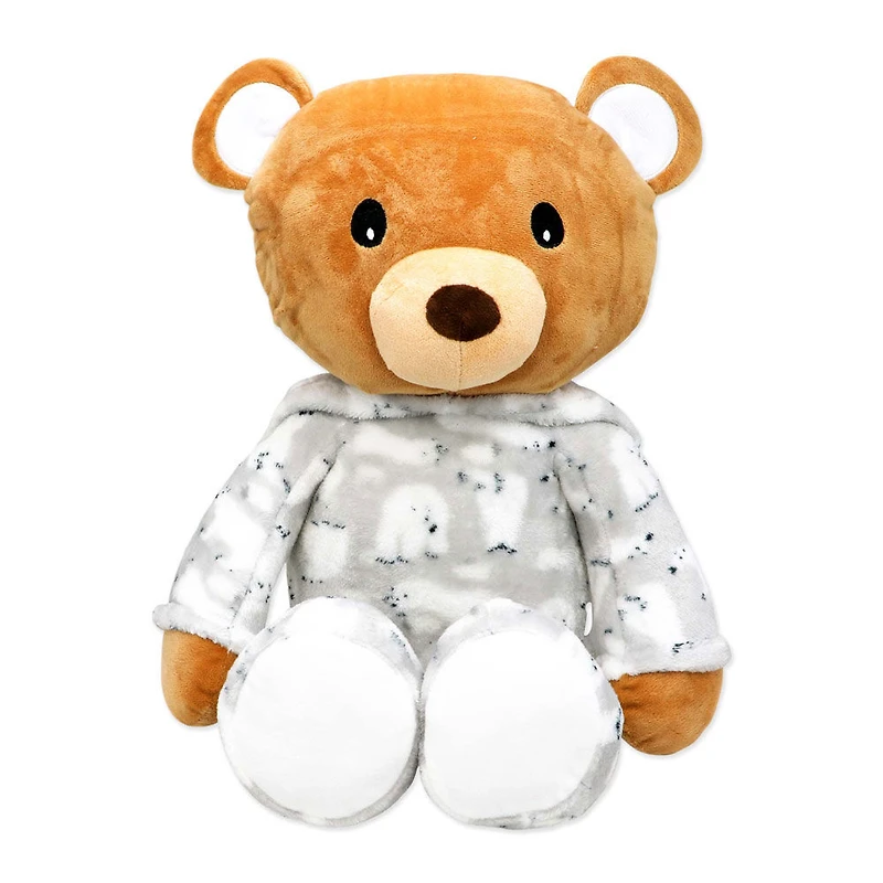Jesse & Lulu Lounge Sleepover Bear: Grey Polar Bear