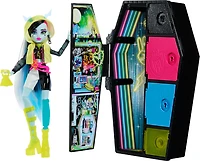 Monster High-Monstrueux Secrets-Coffret Frankie Stein Frayeurs Néon