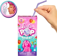 Barbie Pop Reveal Fruit Series Chelsea Doll with 5 Surprises Including Pop-It Pet, Scent & Color Change (Styles May Vary)