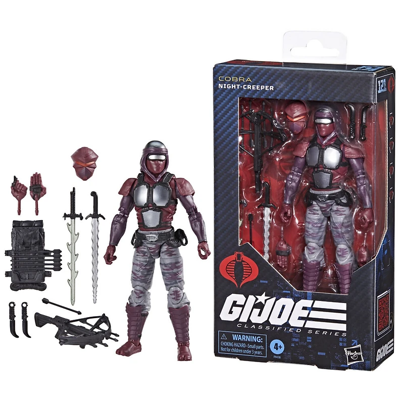 G.I. Joe Classified Series #121, Night-Creeper Ninja Action Figure