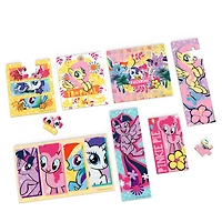 My Little Pony, Pack d'activité comprenant 7 puzzles en bois de 12, 16 et 24 pièces