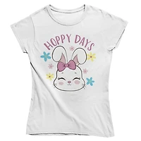 Hoppy Days Short Sleeve Tee -White