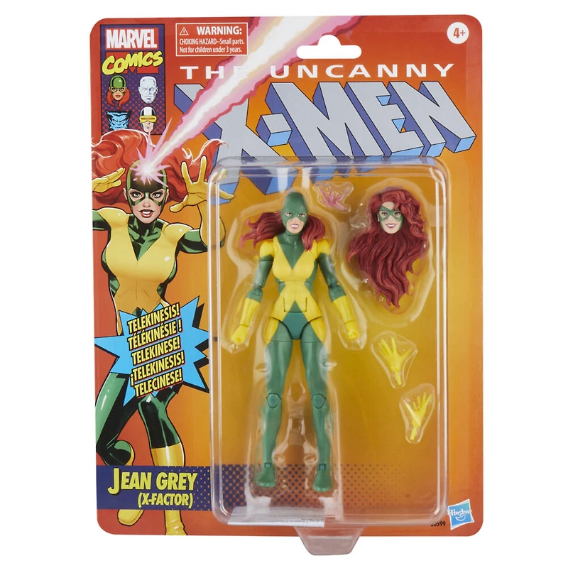 Marvel Legends Series Jean Grey (X-Factor) des bandes dessinées Marvel, figurine articulée de collection de 15 cm