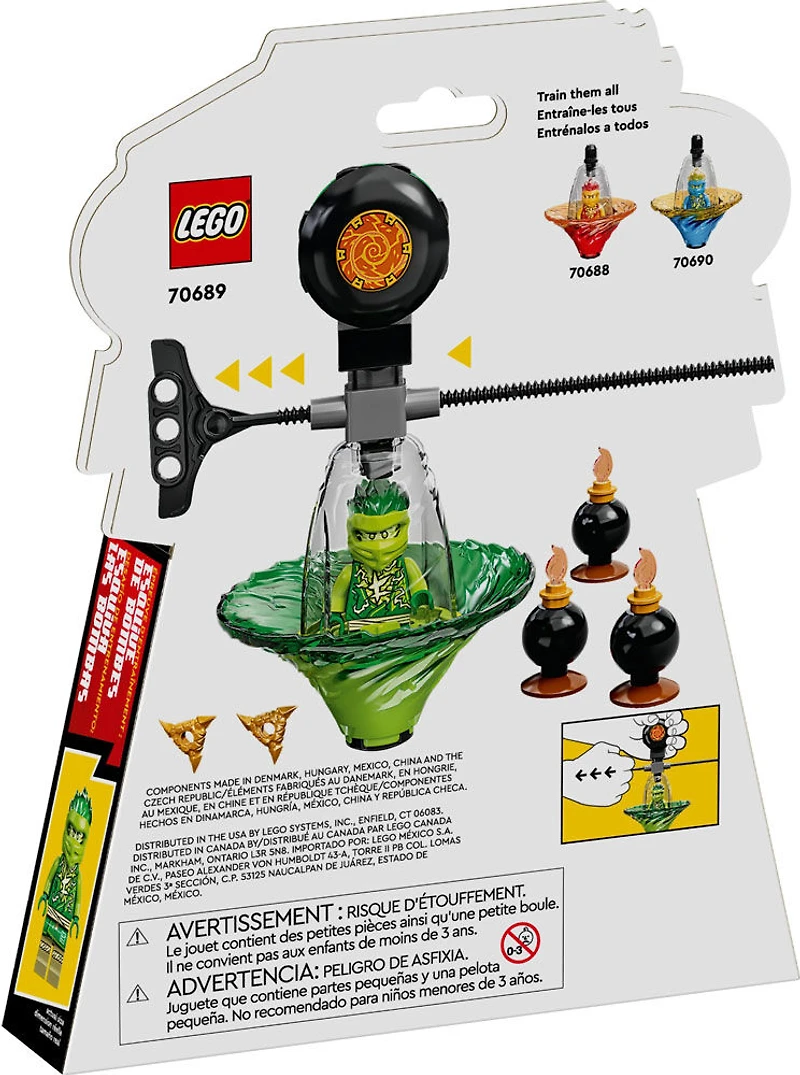 LEGO NINJAGO L'entraînement de ninja Spinjitzu de Lloyd 70689 Ensemble de construction (32 pièces)