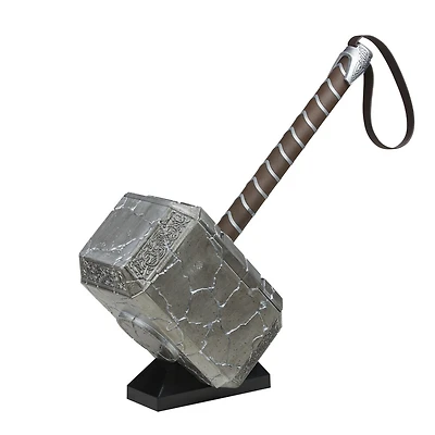 Marvel Legends, marteau électronique premium Mjolnir de Mighty Thor, article de cosplay avec sons et lumières