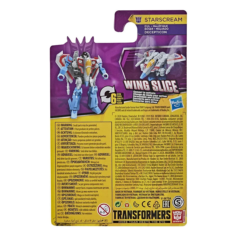 Transformers Cyberverse Scout Class Starscream