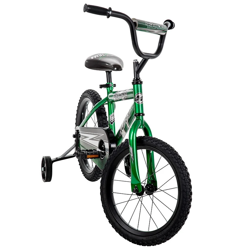 Vélo Pro Thunder de Huffy, 16 pouces, vert - Notre exclusivité
