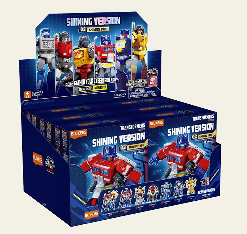 Blokees : Transformers - Version Brillante Vague 2 PDQ - Édition anglaise