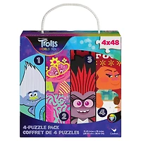 Trolls, Coffret de 4 puzzles