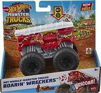 Hot Wheels Monster Trucks Roarin' Wreckers 5 Alarm