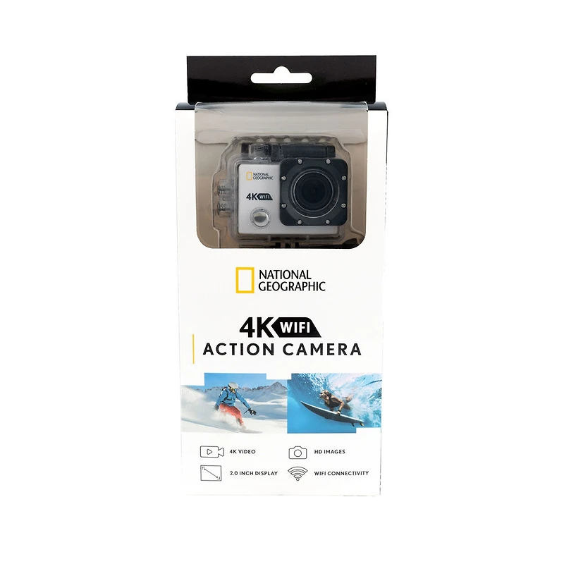 Nat Geo 4K WIFI Action Camera