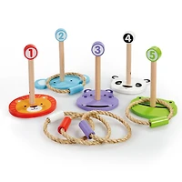 Early Learning Centre Wooden Ring Throw Set - Notre exclusivité