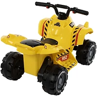 Tonka 6 volts Quad, jouet porteur électrique, pour enfants, par Huffy, jaune