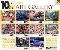 Sure-Lox Art Gallery 10 Jigsaw Puzzle Pack