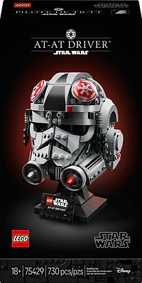 LEGO Star Wars: The Empire Strikes Back AT-AT Driver Helmet Building Set for Adults - Collectible Build-and-Display Set - 75429