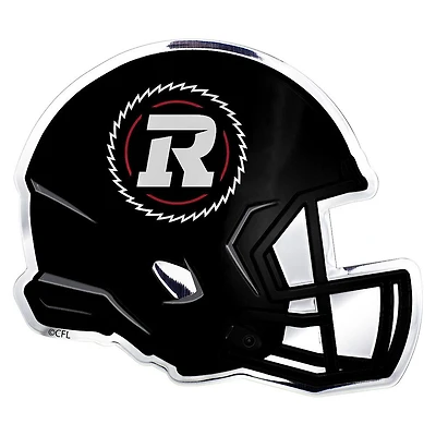 9" CFL Team Emblem Sticker Color Ottawa REDBLACKS