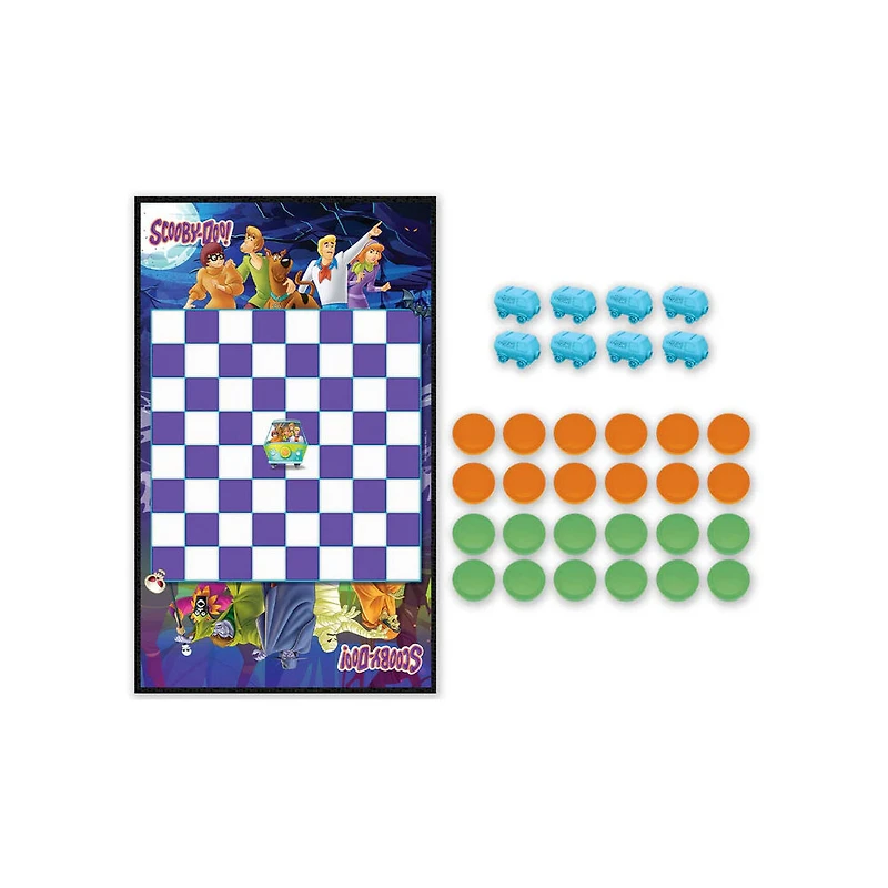 Masterpieces Puzzle Company Scooby-Doo! Checkers Board Game - English Edition