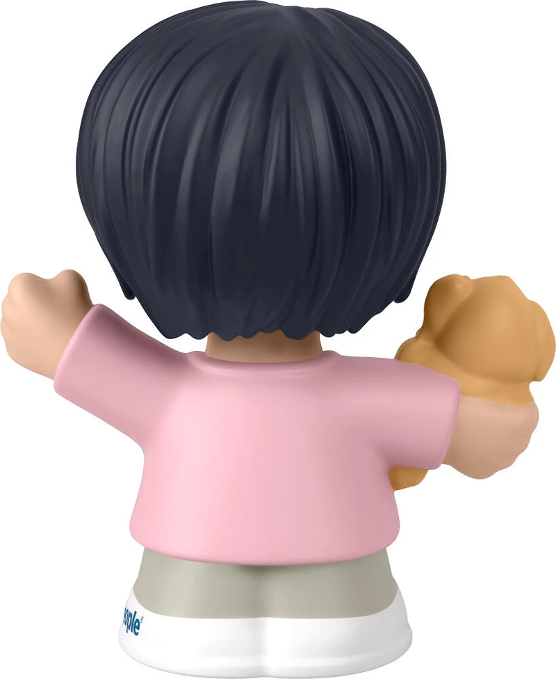 Fisher-Price Petite personne Femme avec figure de chiot pour les tout-petits et les enfants d'âge préscolaire