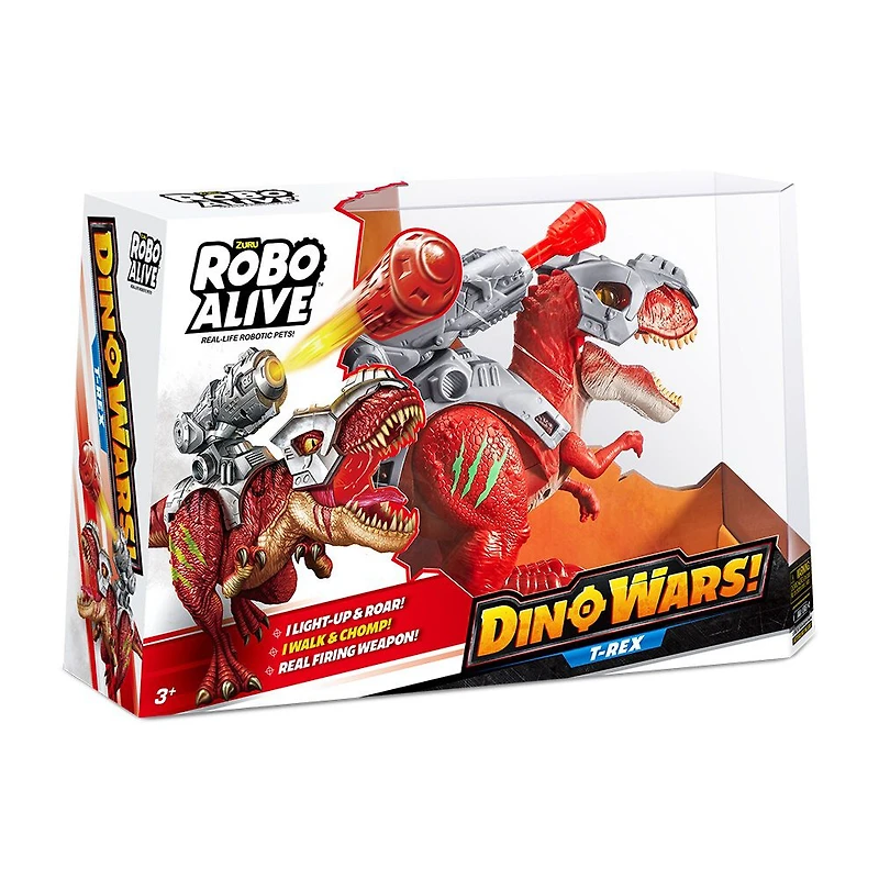 Tyrannosaurus jouet Robo Alive Dino Wars par ZURU