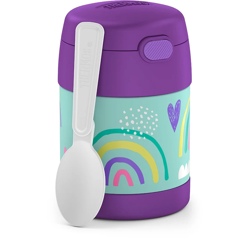 Contenant à aliments FUNtainer de marque Thermos, Rainbows, 290ml