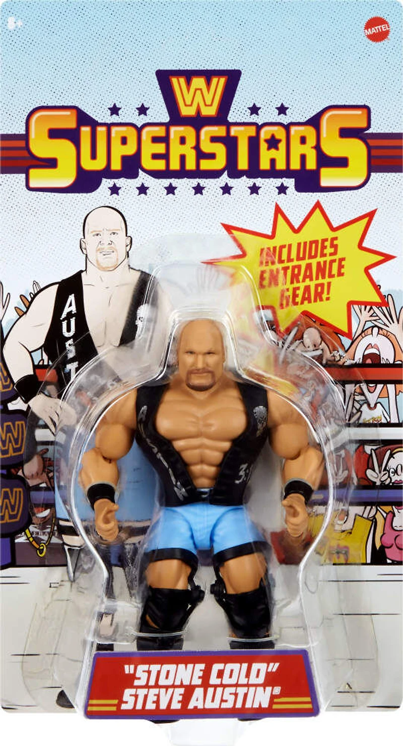 WWE Superstars Figurine 15,24po Stone Cold Steve Austin Série 15