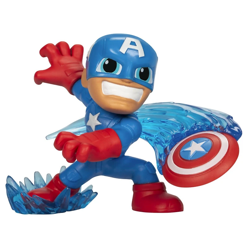 Marvel Avengers Mighty-Verse Collection Série 2, figurine Captain America