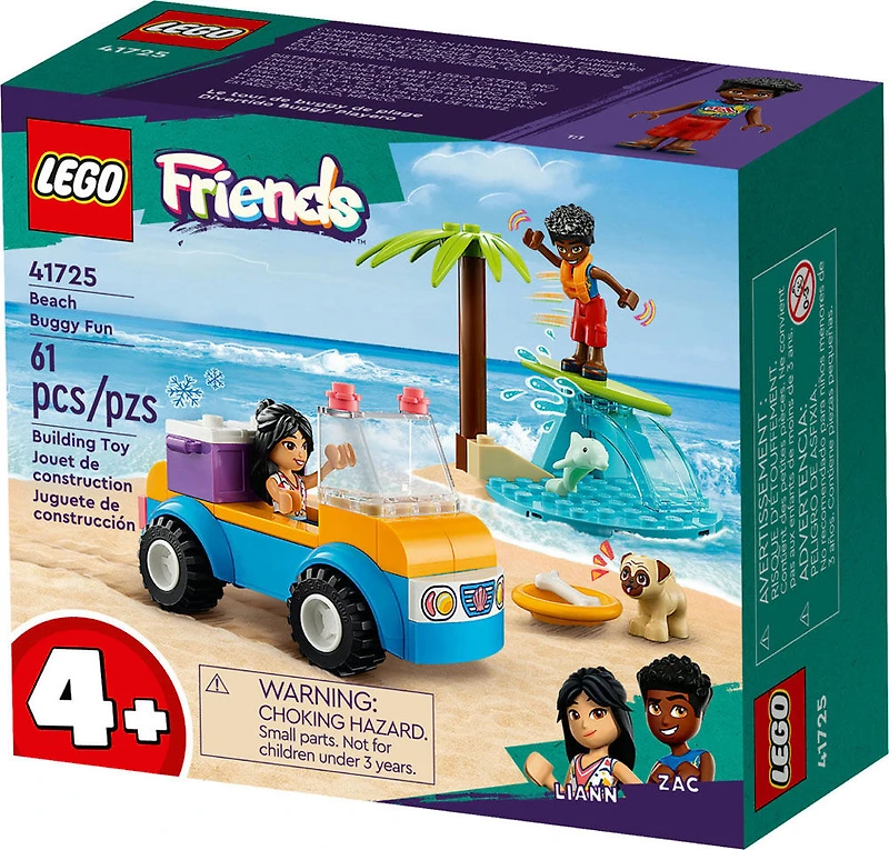 LEGO Friends Le tour de buggy de plage 41725 Ensemble de jeu de construction (61 pièces)