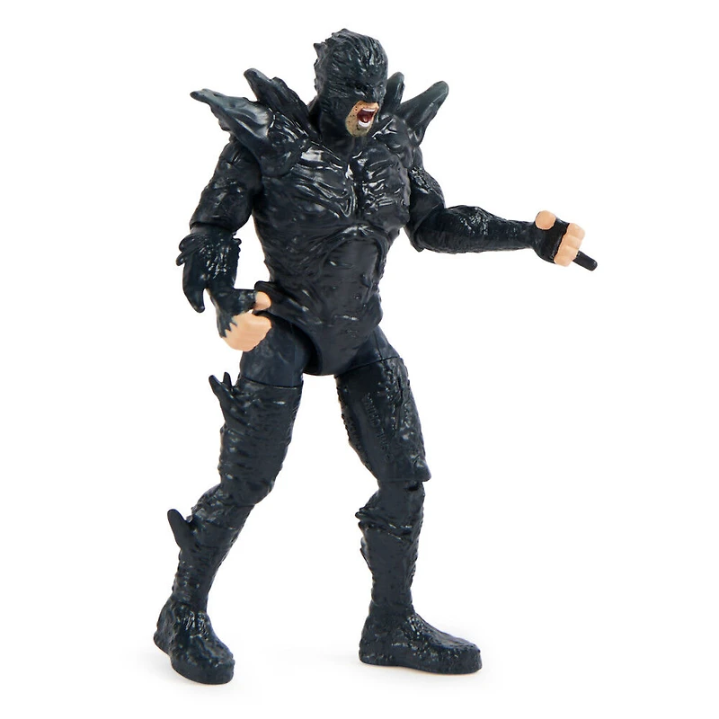 DC Comics, Figurine articulée Dark Flash de 10 cm et 2 accessoires, objets à collectionner du film Flash