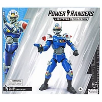 Power Rangers Lightning Collection, figurine de 16,5 cm Turbo Senturion bleu
