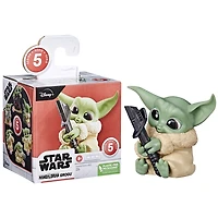 Star Wars The Bounty Collection Series 5, 2.25-Inch-Scale Grogu Figure, Darksaber Discovery Pose