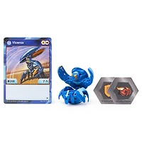 Bakugan, Vicerox, 2-inch Tall Collectible Action Figure and Trading Card