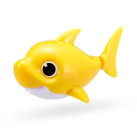 Robo Alive Junior Mini Baby Shark Series 1 Battery-Powered Swim Bath Toy by ZURU - 1 per order, colour may vary (Each sold separately, selected at Random)