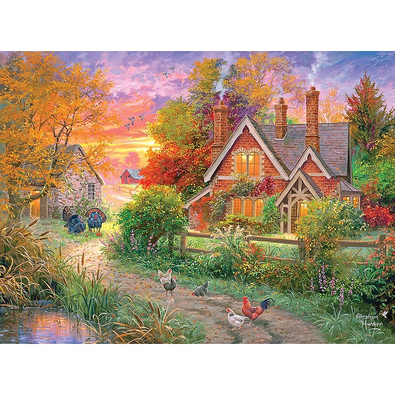 Cra-Z-Art - Abraham Hunter 1000pc Puzzle - Warmth of Home