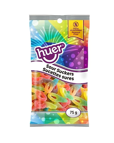 Huer Sucettes Sures 75g